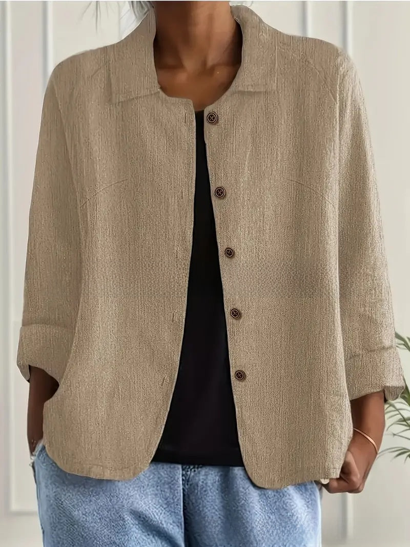 Womens Cotton Cardigan Jacket