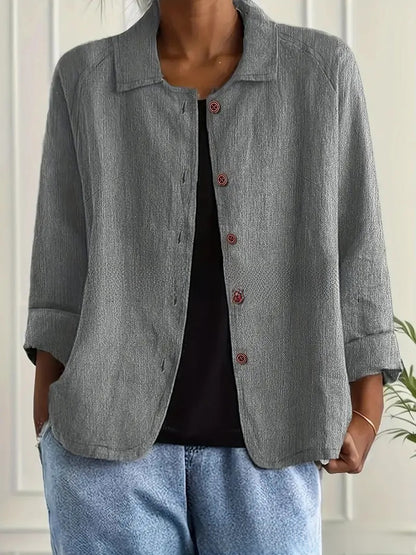 Womens Cotton Cardigan Jacket