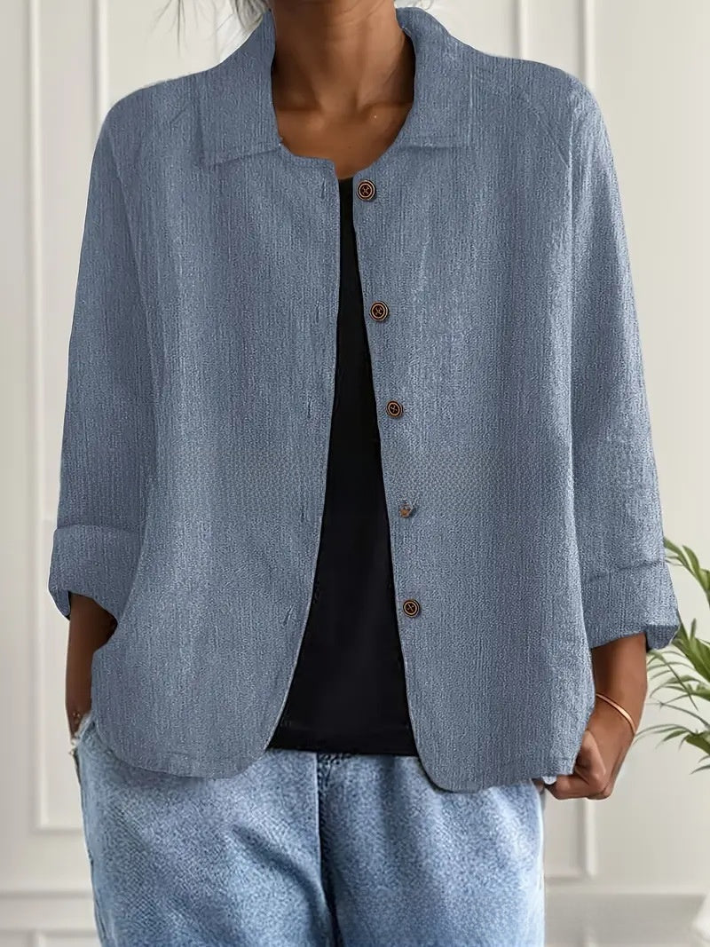 Womens Cotton Cardigan Jacket