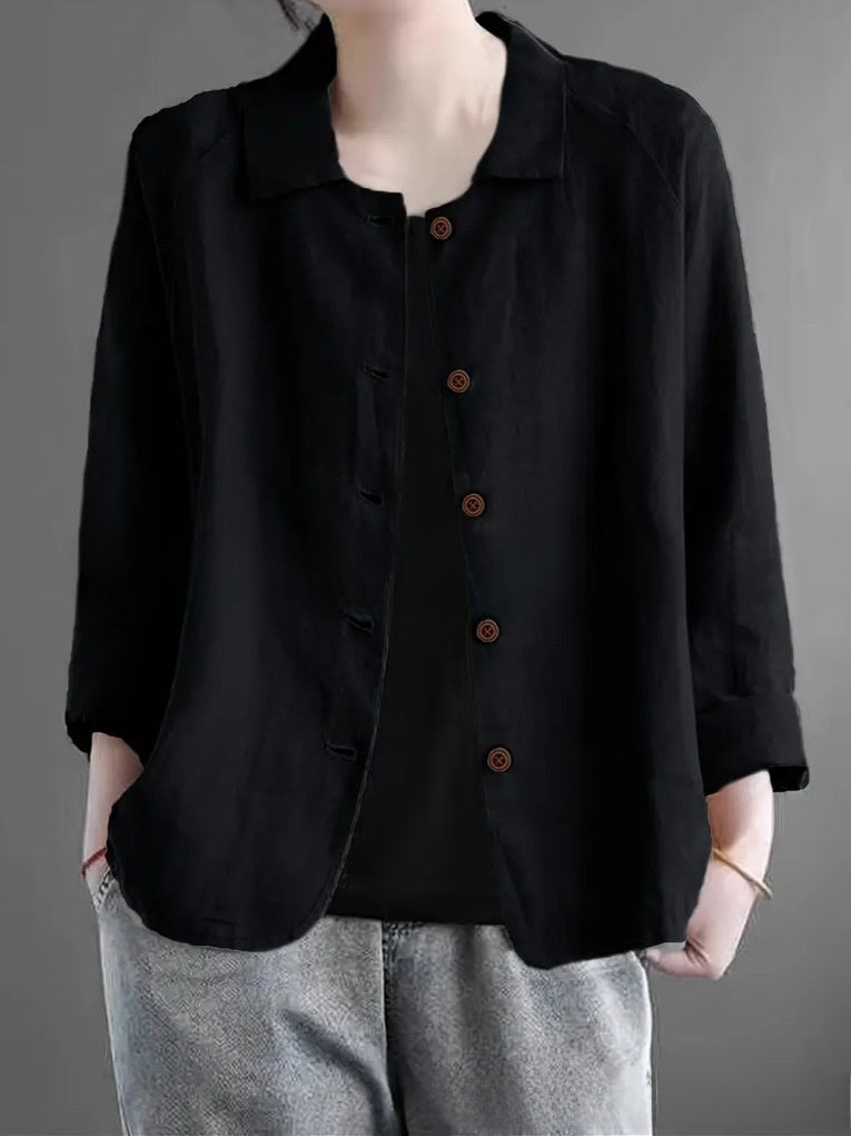 Womens Cotton Cardigan Jacket