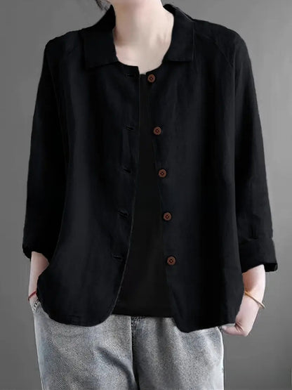 Womens Cotton Cardigan Jacket