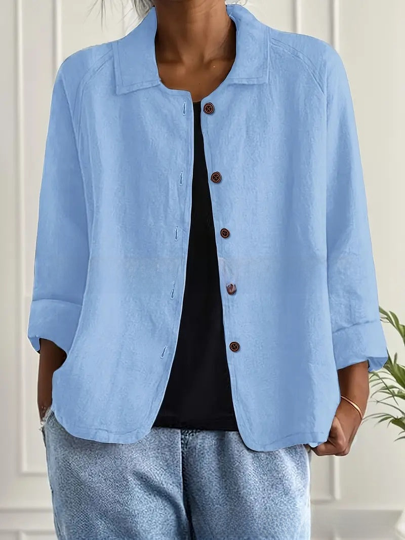 Womens Cotton Cardigan Jacket