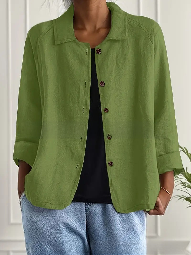 Womens Cotton Cardigan Jacket