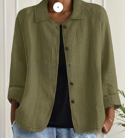 Womens Cotton Cardigan Jacket