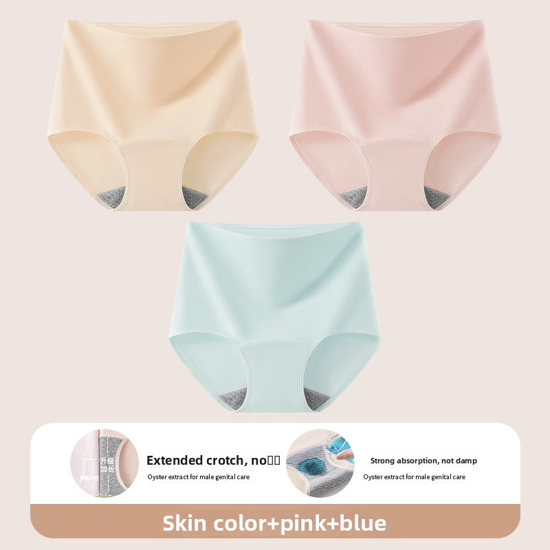 Womens Cotton Incontinence Underwear with Built-in Pads