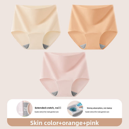 Womens Cotton Incontinence Underwear with Built-in Pads