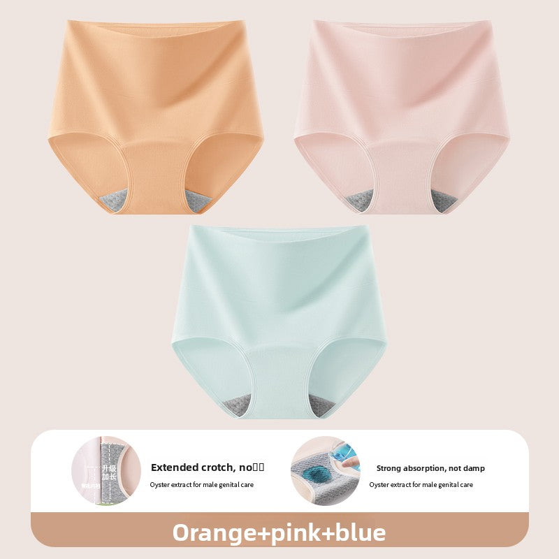 Womens Cotton Incontinence Underwear with Built-in Pads