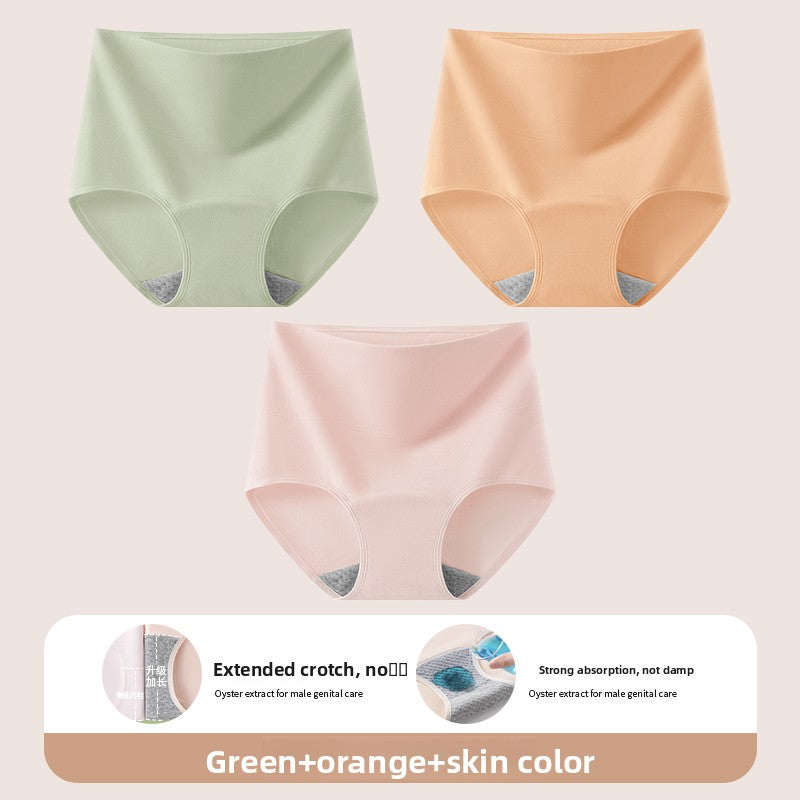 Womens Cotton Incontinence Underwear with Built-in Pads
