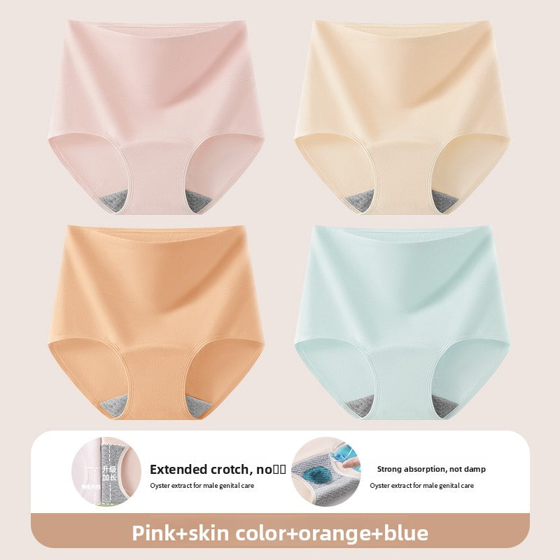 Womens Cotton Incontinence Underwear with Built-in Pads
