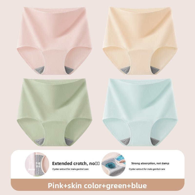 Womens Cotton Incontinence Underwear with Built-in Pads