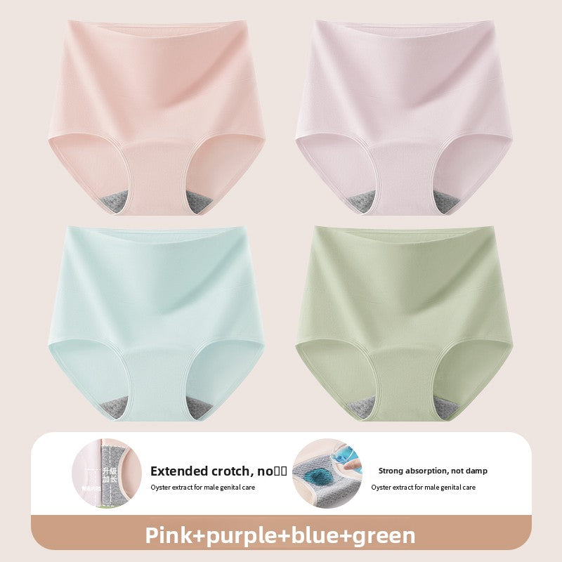 Womens Cotton Incontinence Underwear with Built-in Pads