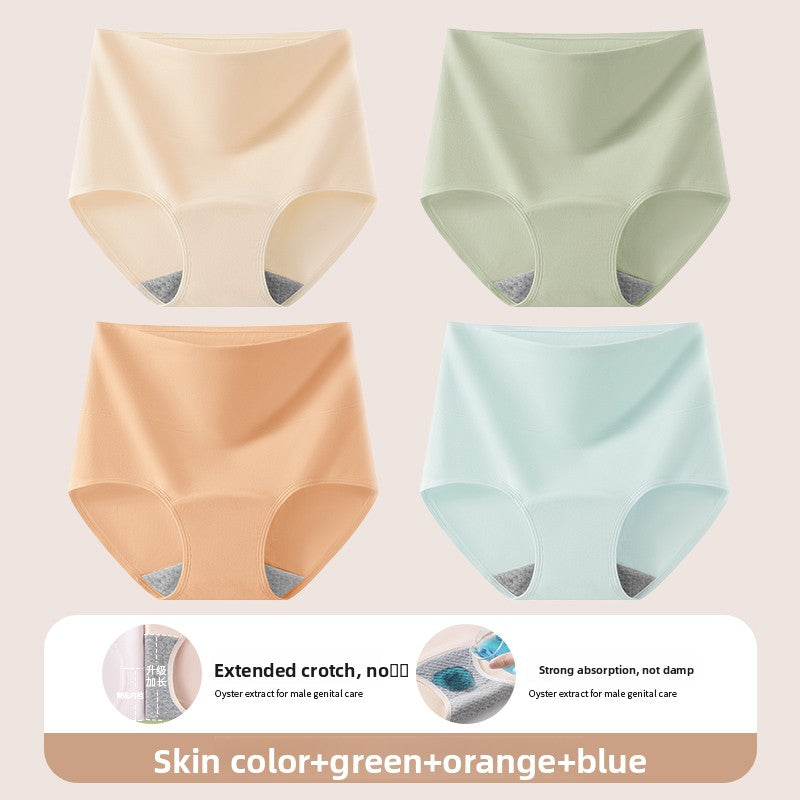 Womens Cotton Incontinence Underwear with Built-in Pads