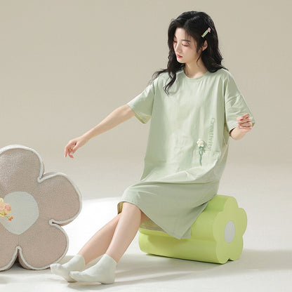 Womens Cotton Nightgown