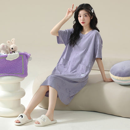 Womens Cotton Nightgown