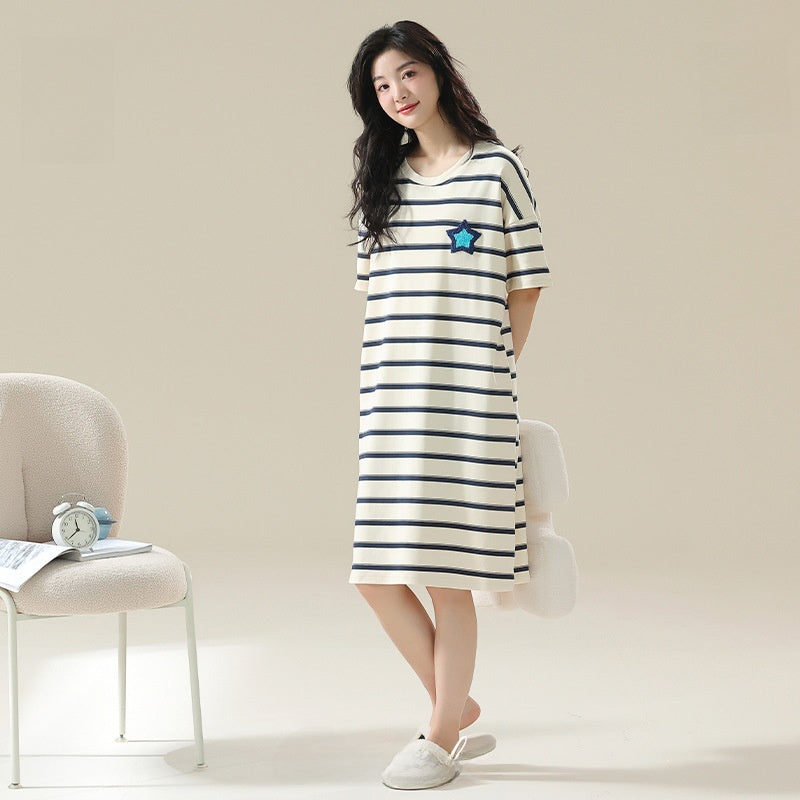 Womens Cotton Nightgown