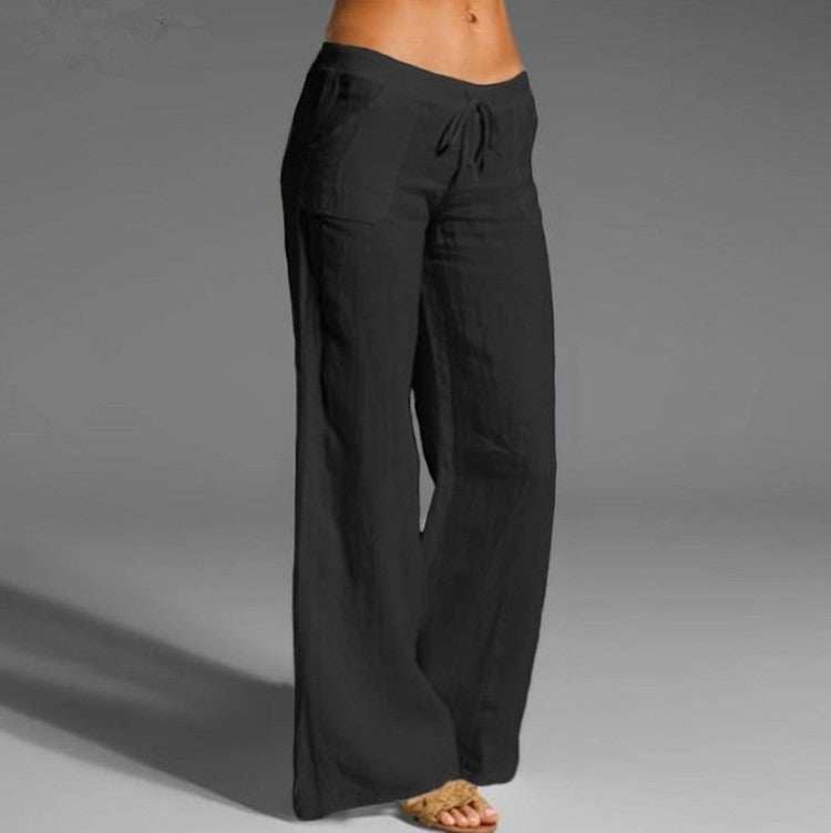 Womens Cotton Trousers