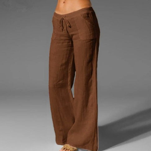 Womens Cotton Trousers