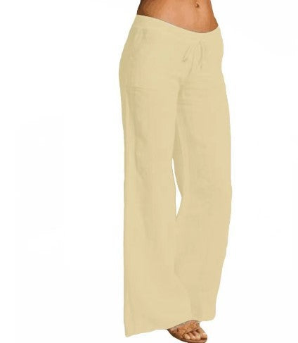 Womens Cotton Trousers
