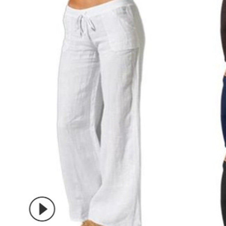 Womens Cotton Trousers