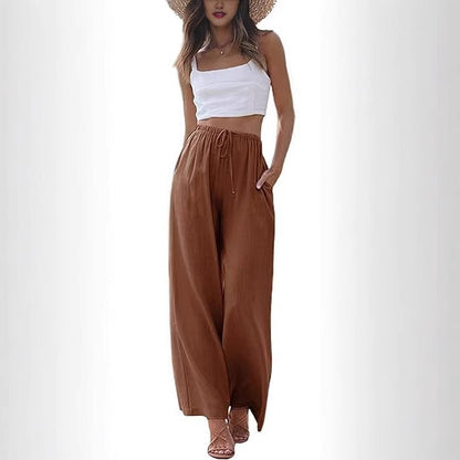 Womens Cotton Trousers