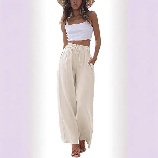 Womens Cotton Trousers
