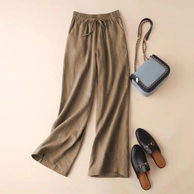 Womens Cotton Trousers