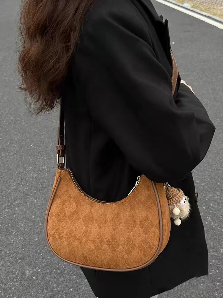 Womens Crossbody Bag PU Medium Shoulder Bag