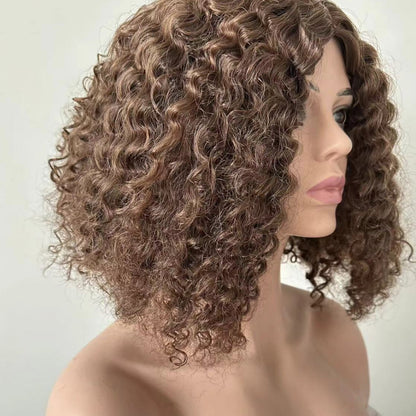 Womens Curly Bangs Hairpiece