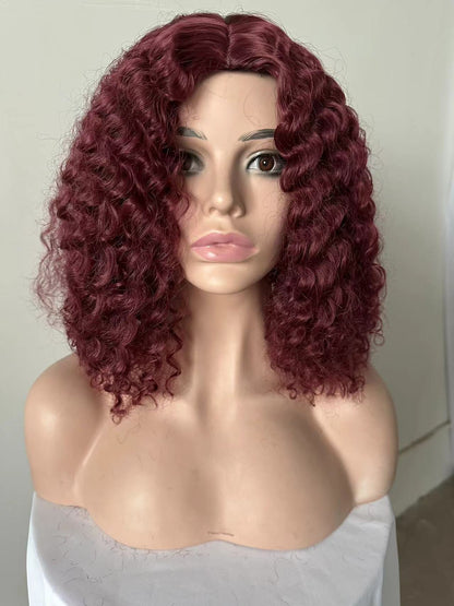 Womens Curly Bangs Hairpiece