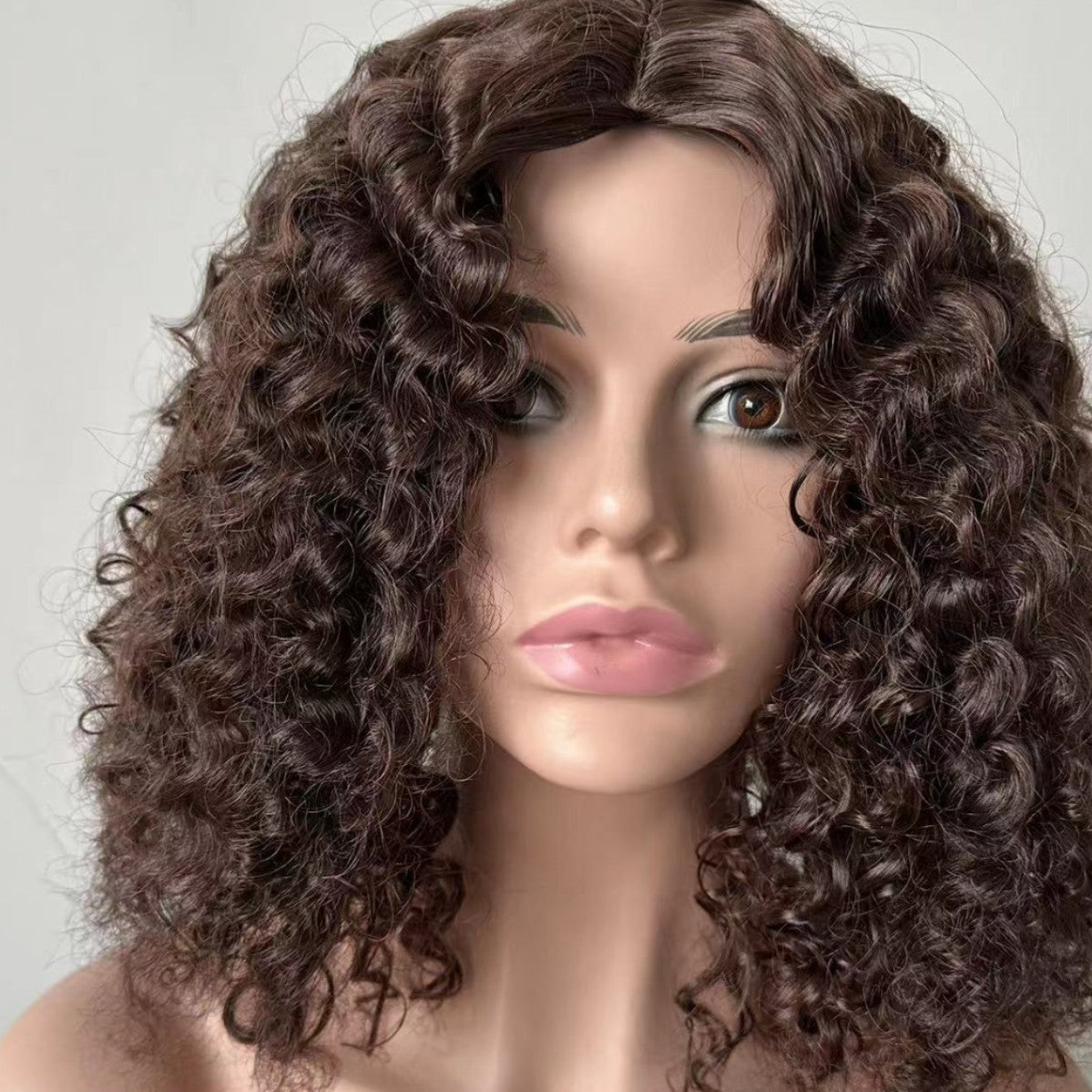 Womens Curly Bangs Hairpiece