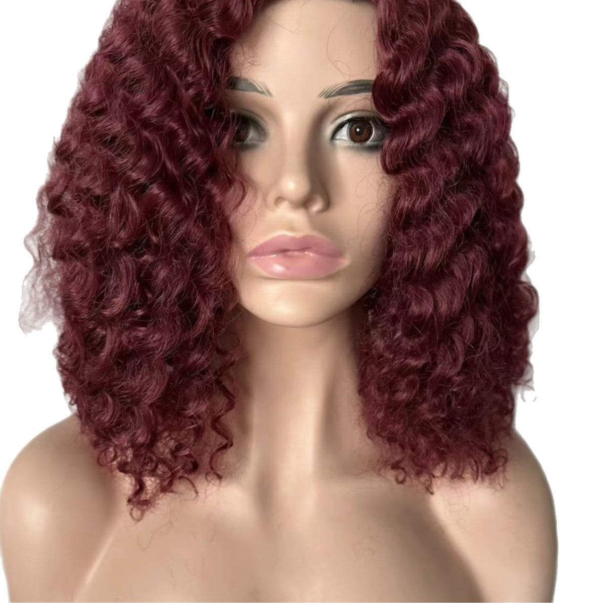 Womens Curly Bangs Hairpiece