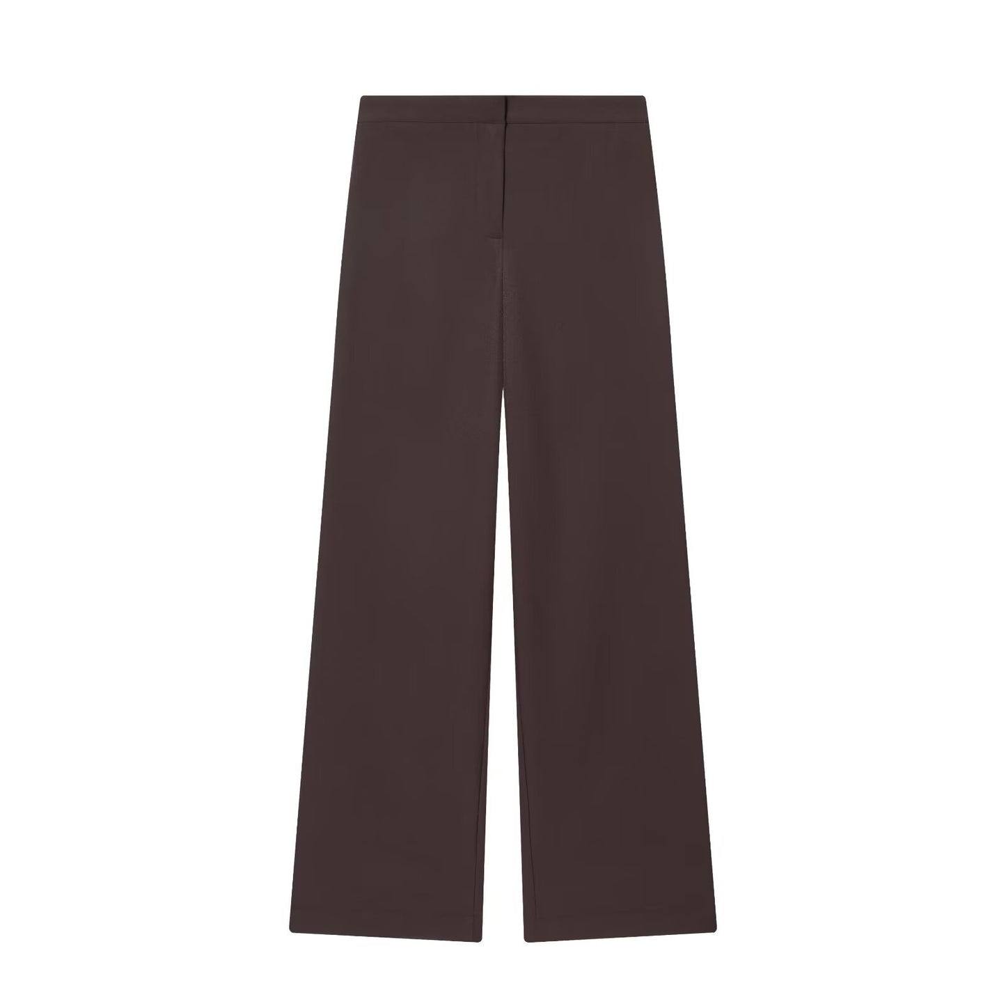 Womens Denim Button Detail Pants Suit