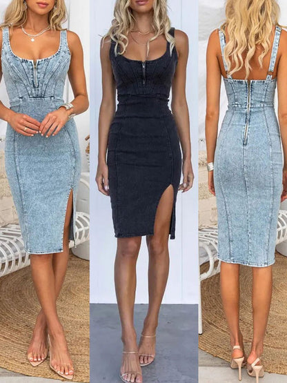Womens Denim Dress