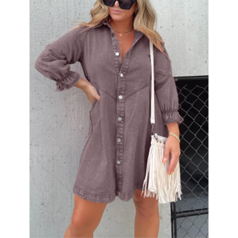 Womens Denim Dress
