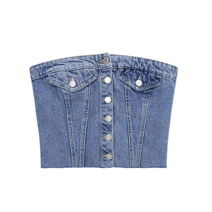 Womens Denim Top