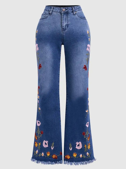 Womens Denim Trousers