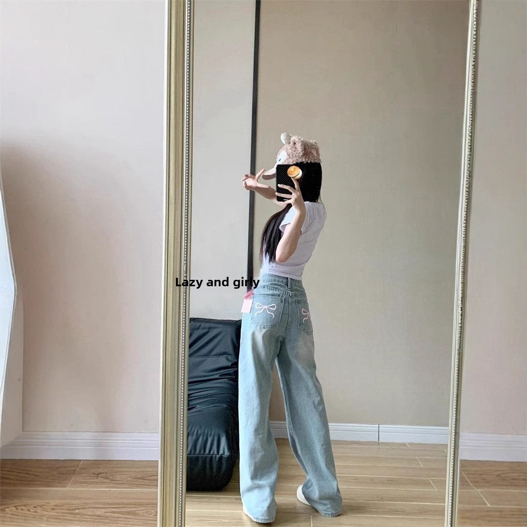 Womens Denim Trousers