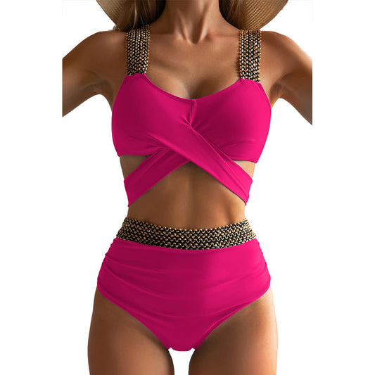 Womens Elastic Bikini Swimsuit