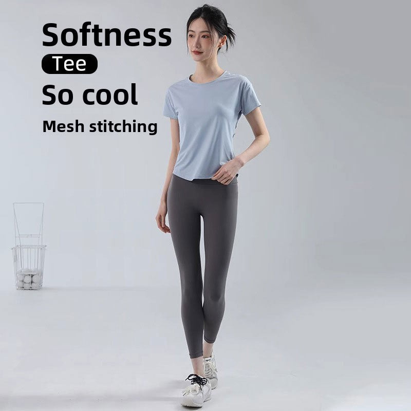 Womens Elastic Quick-Dry Sportswear Set