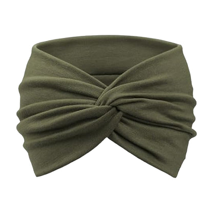 Womens Extra Wide Bohemian Elastic Headband