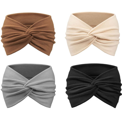 Womens Extra Wide Bohemian Elastic Headband