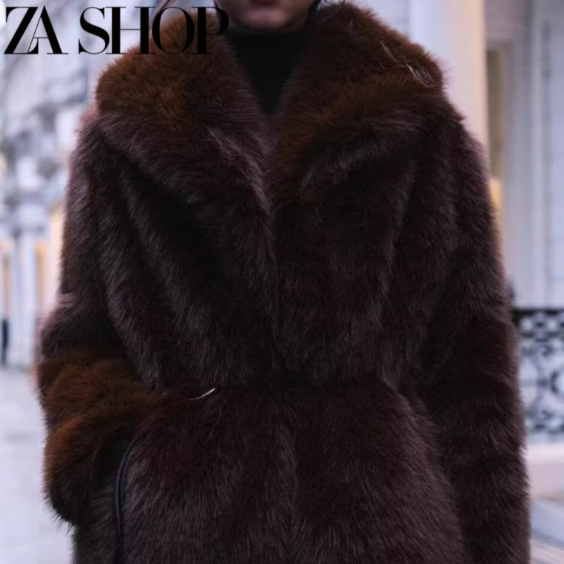Womens Faux Coat