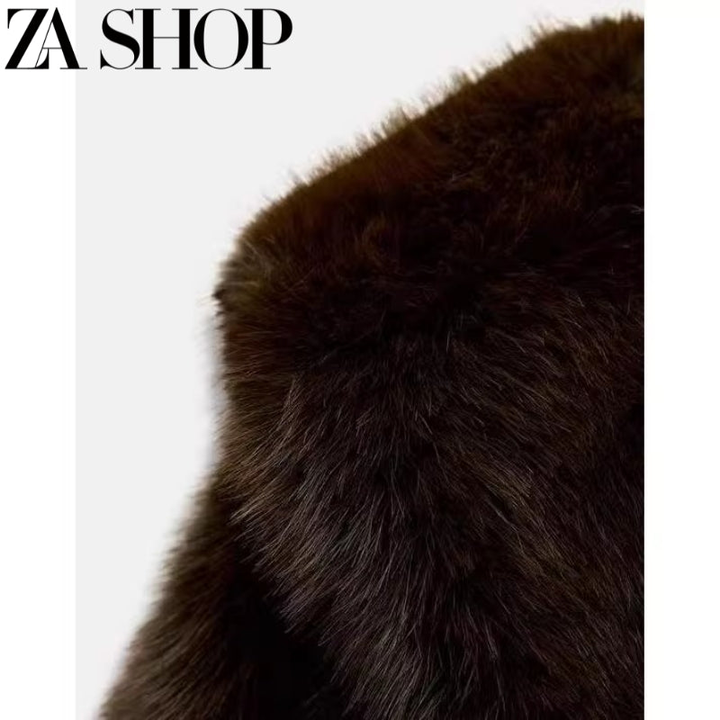 Womens Faux Coat