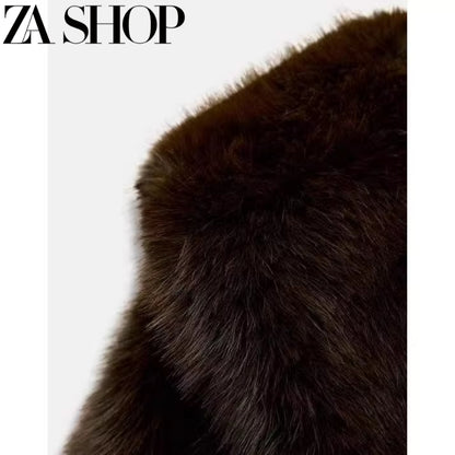 Womens Faux Coat