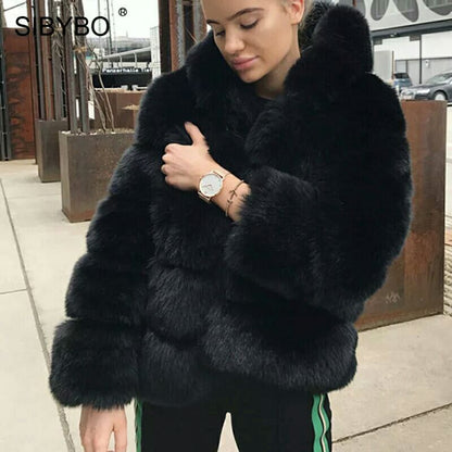Womens Faux Coat