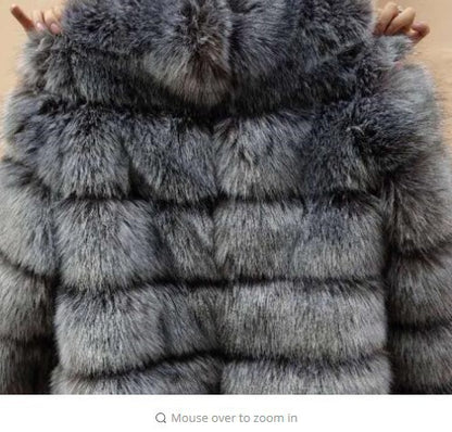 Womens Faux Coat