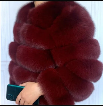Womens Faux Jacket