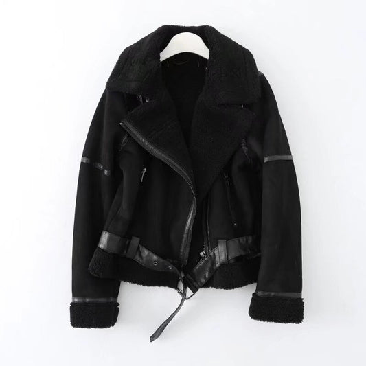 Womens Faux Leather Jacket