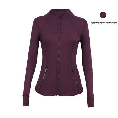 Womens Fitness Running Yoga Jacket