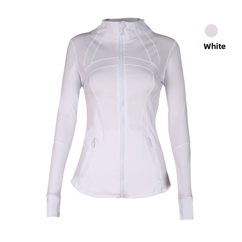 Womens Fitness Running Yoga Jacket